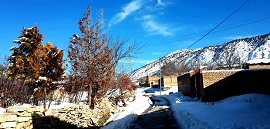 Beautiful view of Ziarat