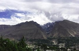 Hunza Valley from Baltit Fort
