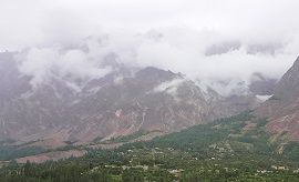 Cool view of Hunza Valley
