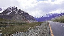 Khunjrab Pass Just Before China Border