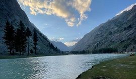 Bluish and cool water of Mahudand Lake