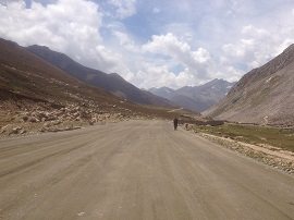 Road leads to Babusar Pass