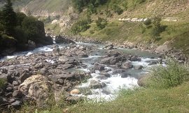 Streams in Kaghan