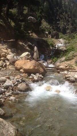 Stream near Keran