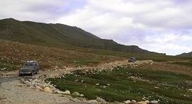 Travelling in Deosai Plains