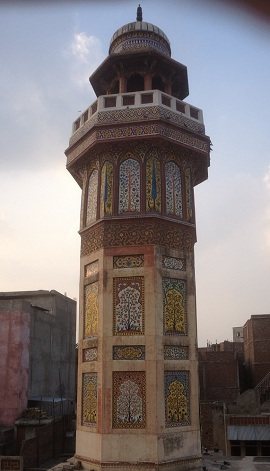 Wazir Khan Mosque Minaret